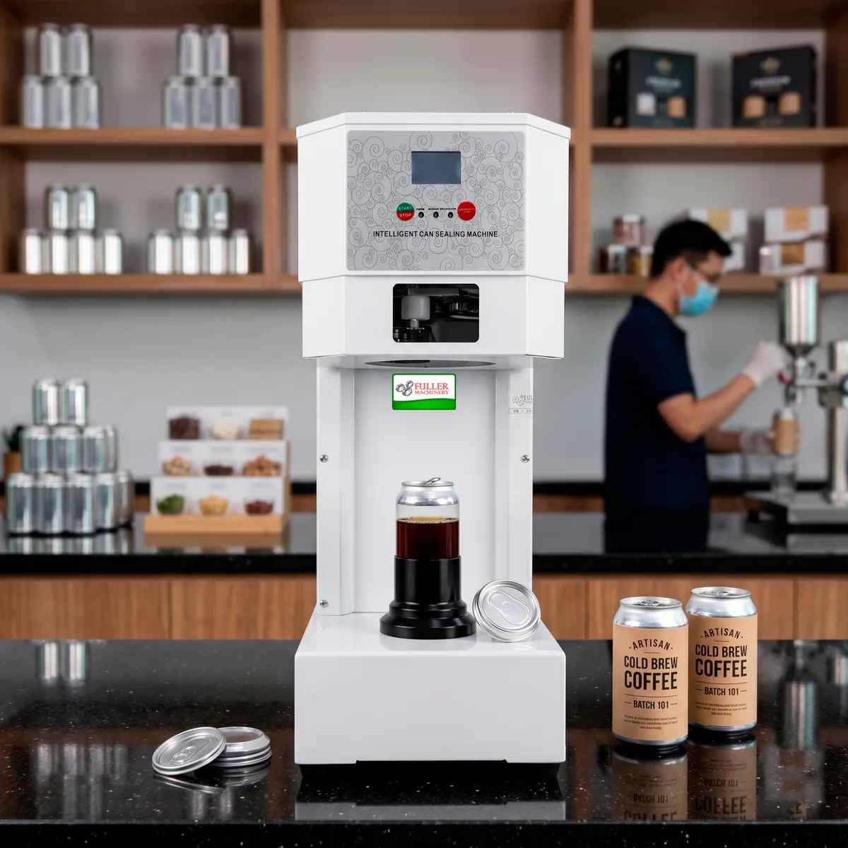 Selladora de Latas Full Automática · Elevación Automática — foto 6 de 6 | Fuller Machinery Colombia