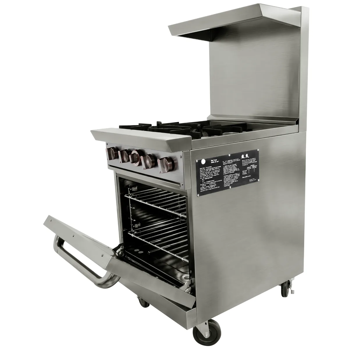 Estufa Industrial a Gas · 4 Quemadores con Horno — foto 3 de 6 | Fuller Machinery Colombia