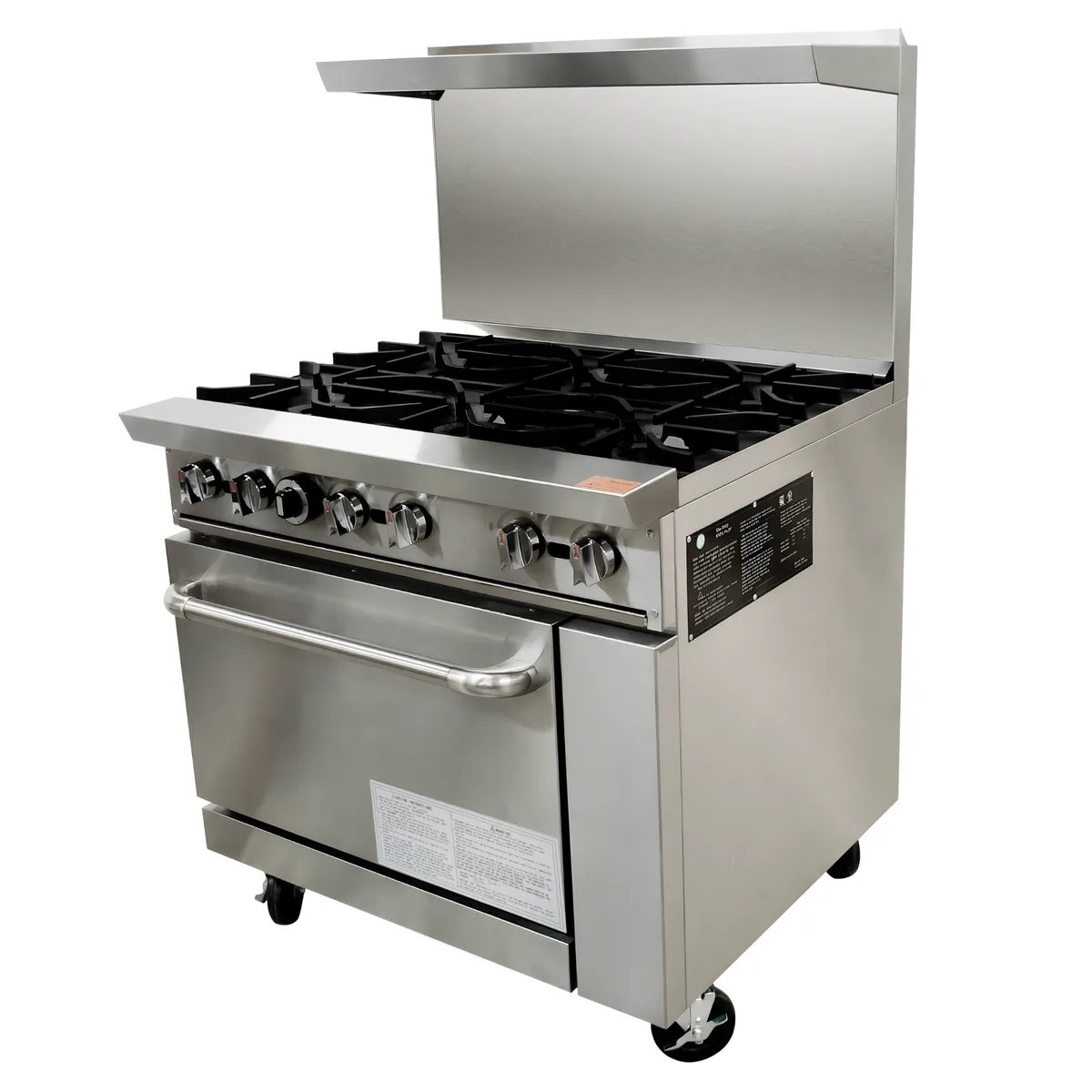 Estufa Industrial a Gas · 6 Quemadores con Horno — foto 2 de 5 | Fuller Machinery Colombia