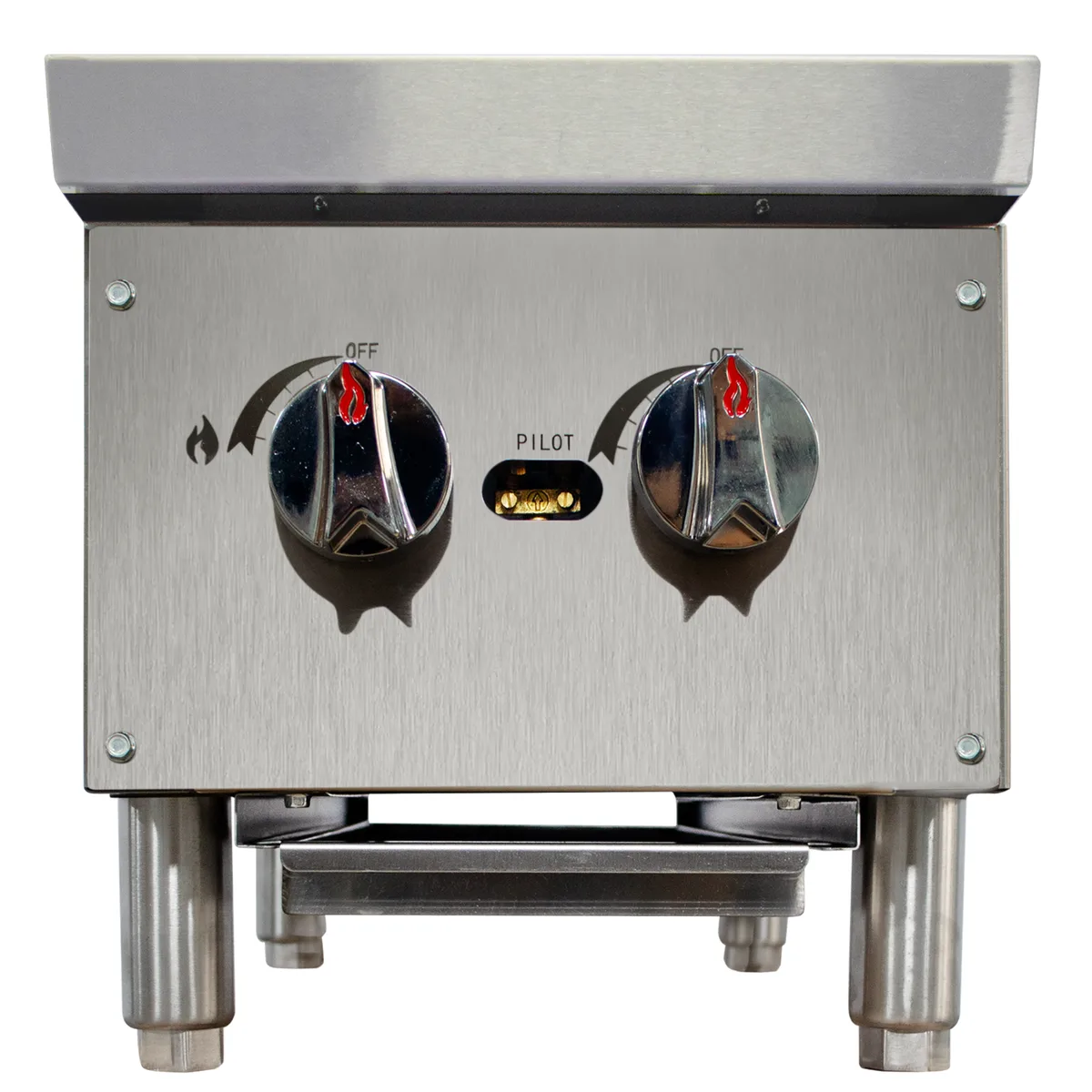 Estufa de Mesa Industrial a Gas · 2 Quemadores — Cocina Industrial | Fuller Machinery Colombia