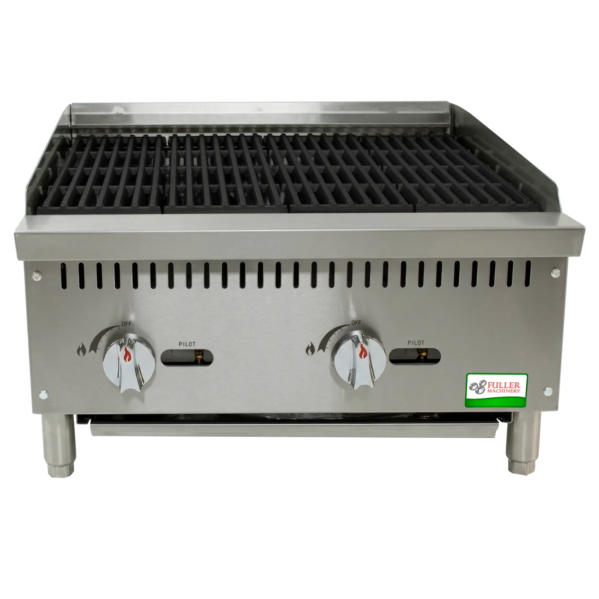Parrilla Char Broiler Radiante a Gas · 2 Quemadores — foto 1 de 5 | Fuller Machinery Colombia