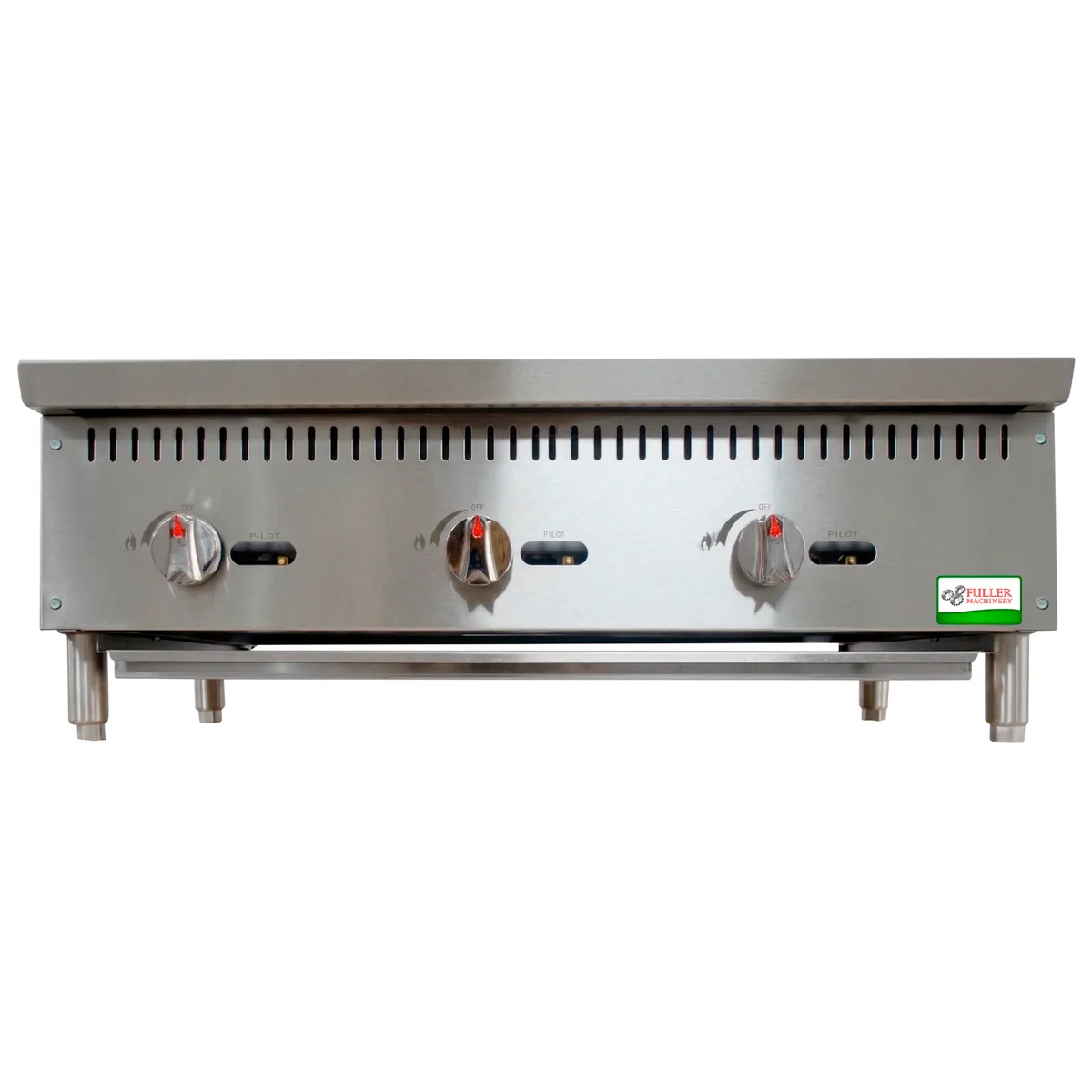 Parrilla Char Broiler Radiante a Gas · 3 Quemadores — foto 3 de 5 | Fuller Machinery Colombia