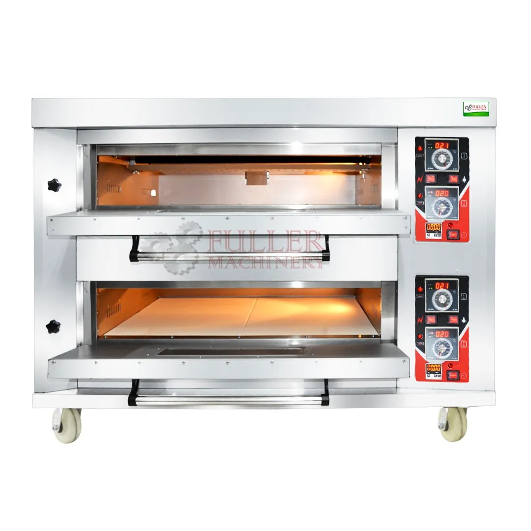 Horno de Pizza · 2 Cámaras · Piedra Refractaria — Panadería y Repostería | Fuller Machinery Colombia